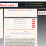 WWW.MYLIVECRICKET.IN